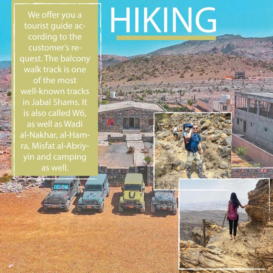 Jabal Shams Mountain Rest House Al Hub Esterno foto